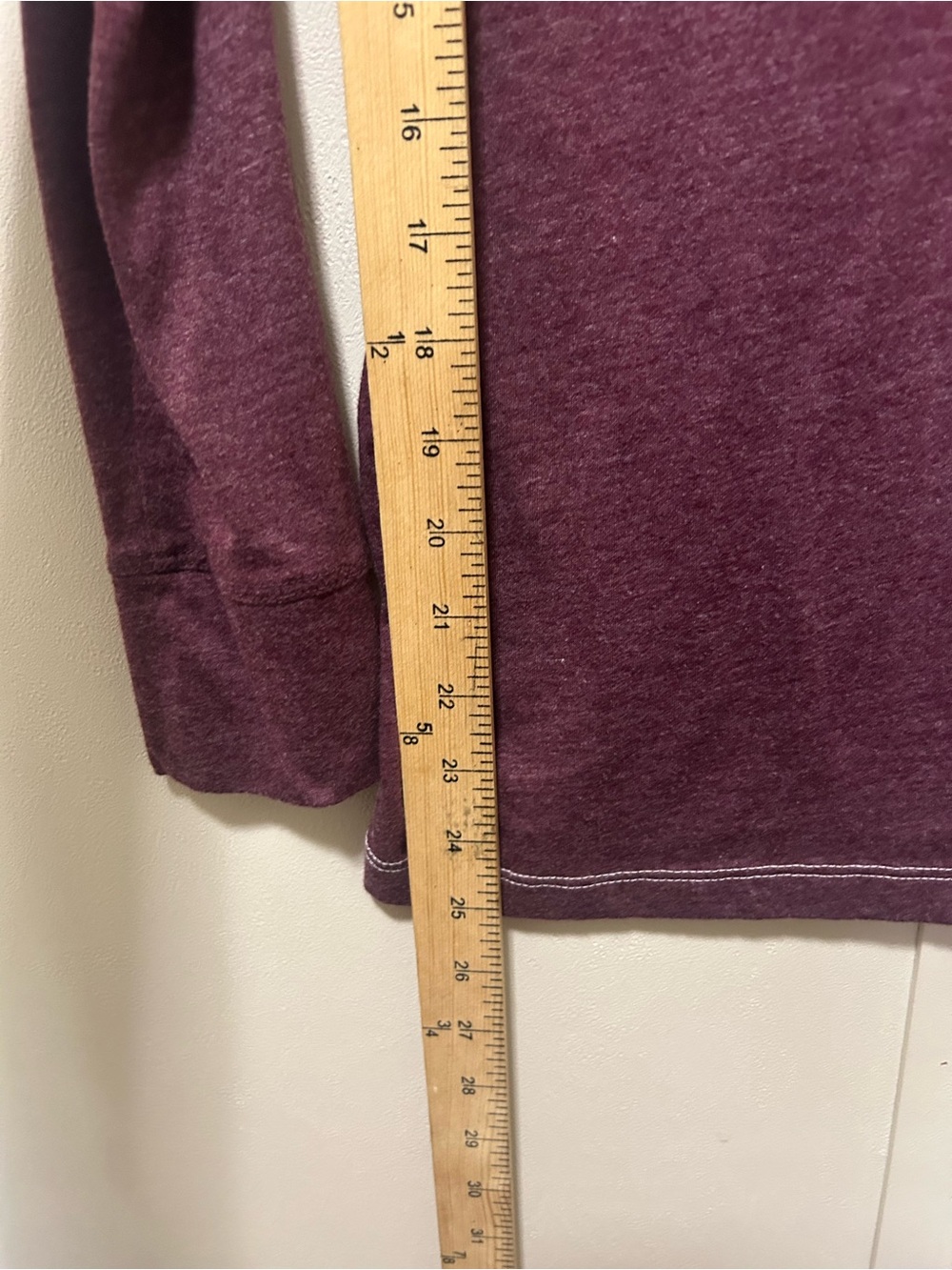Colosseum Maroon & White V-Neck Tee - Picture 4 of 5